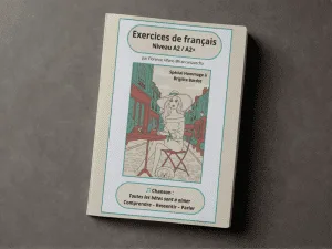 Couverture du PDF d’exercices de français A2–A2+ à partir d’une chanson de Brigitte Bardot